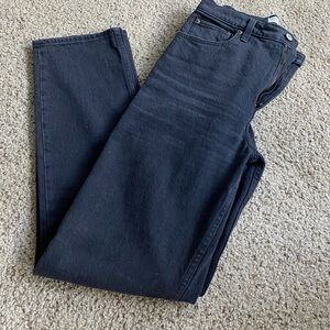 Abercrombie black the 90s straight ultra high rise jeans Size 27 / 4